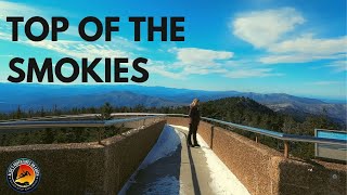 Hiking Clingmans Dome  Top of the Smokies  WINTER EDITION  Smoky Mountains National Park [upl. by Mencher]