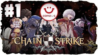 Lets Play Chain Strike 🌚 1  Neues Spiel von Com2uS ★ Deutsch  German [upl. by Earesed]