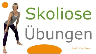 🦘25 min Skoliose Übungen  Wirbelsäule in alle Richtungen bewegt und stabilisiert  ohne Geräte [upl. by Nnyliram139]