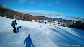 Killington VT Snowshed Slope [upl. by Baelbeer]