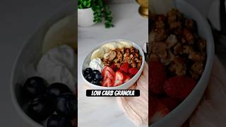 How to make Low Carb Granola Keto Friendly [upl. by Watkins]