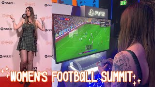 FIFA 23  VLog  Womens Football Summit with EA [upl. by Ayalahs666]