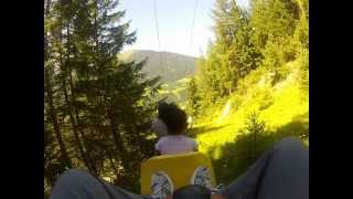 Alpine Coaster Sommerrodelbahn  Mieders Austria [upl. by Hakan]