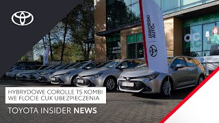 Hybrydowe Corolle TS Kombi we flocie CUK Ubezpieczenia  Toyota Insider News [upl. by Klimesh]