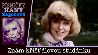 Hana Zagorová  Znám křišťálovou studánku 1978 [upl. by Tartan]