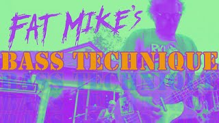 Fat Mike Discusses His Unique Bass Technique [upl. by Ahsia]