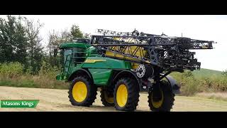 The New John Deere 340M Sprayer  Masons Kings [upl. by Urina]