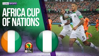 Ivory Coast vs Nigeria  AFCON 2023 HIGHLIGHTS  01182024  beIN SPORTS USA [upl. by Gelasias]