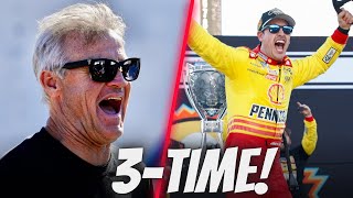 Fans Are Going Crazy Because Joey Logano Won The 2024 NASCAR Cup Series Championship [upl. by Cartwright]