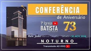 CULTO AO VIVO  O encontro do improvável com o Evangelho  30112024 [upl. by Onirefez500]