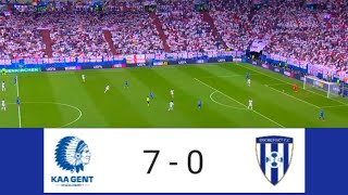 Gent vsRochefort 70 Belgian Cup20242 [upl. by Fotzsyzrk]