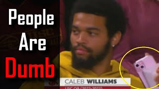 People are very weird about Caleb Williams [upl. by Marcelo]