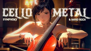 CELLO METAL amp ROCK Symphony energy🎻🔥 Boost energy while Workout  Gaming  Relaxing 🔥 [upl. by Eelarual]