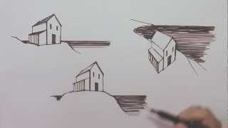 Linear Perspective in Drawing [upl. by Eatnoid249]