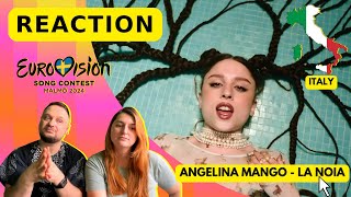 🔊 Реакція на Angelina Mango  La noia  Italy 🇮🇹  Eurovision 2024 [upl. by Shipley]