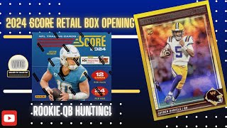 DANIELS NIX WILLIAMS RC QBs AT A VALUE  OPENING 2024 SCORE RETAIL BOX [upl. by Mckenna508]