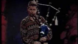 Richard Parkes plays 3 reels on bagpipes 1996 [upl. by Myo]