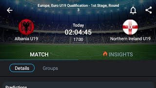 LIVE Albania U19 VS Northern Ireland U19 Eurou19 qualification1st stageRound 3 [upl. by Connie380]