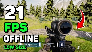 Top 21 Best Offline FPS Games Low Size For Android 2024  FPS OFFLINE [upl. by Moritz]