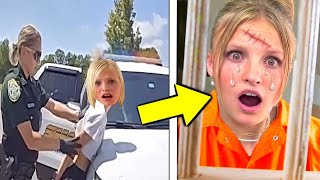 Payton Delu GETS ARRESTED Ninja Kidz TV [upl. by Ethban]