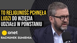 Ołdakowski to religijność pchnęła ludzi do wzięcia udziału w powstaniu [upl. by Swanhilda774]