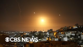 Israel intercepting Iran missiles IDF says  Special Report [upl. by Leahkim]