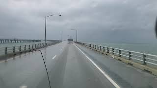 Chesapeake Bay Bridge Tunnel southbound [upl. by Michael]