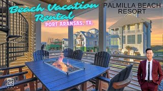 Tour this INCREDIBLE Texas Beach Vacation Rental  Palmilla Beach Golf and Resort [upl. by Thebault]