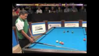 2012 US Open 9 Ball Efren Reyes vs Darren Appleton 10 of 10 [upl. by Olimreh]