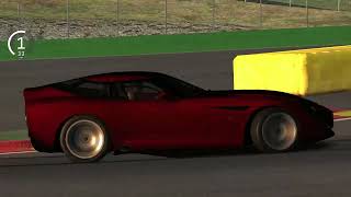 2011 Alfa Romeo TZ3 Stradale Zagato 2476 on logitech gamepad [upl. by Ahtiek]