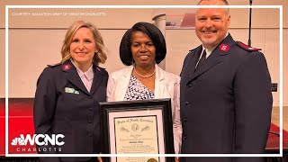 Charlotte woman honored with NCs highest honor for decades of service with Salvation Army [upl. by Vito]