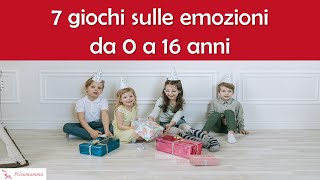 7 giochi sulle emozioni da regalare 016 anni [upl. by Kenwee]