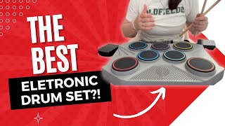 Review of Electronic Tabletop Drum Set [upl. by Lucia]