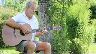 Sí Bheag Sí Mhór  Irish traditional  DADGAD fingerstyle Lowden O25 [upl. by Noteek]