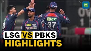 IPL 2024 Match 11 Highlights  LSG Beats Punjab Kings By 21 Runs [upl. by Nnalyrehc]