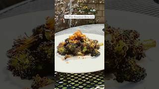 Truffle Roasted Broccoli 🥦 broccoli roasted airfried crispy easyrecipes [upl. by Wolsniw716]