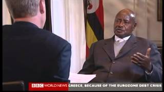 YOWERI MUSEVENI ON HARD TALK pt1 2 mp4 480p [upl. by Aelram]