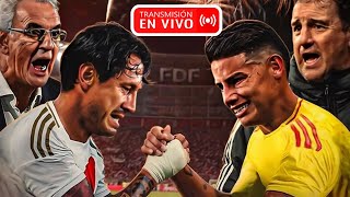 En vivo  Perú vs Colombia  Fossati vs Lorenzo  Lapadula vs Jaimes [upl. by Nyhagen]