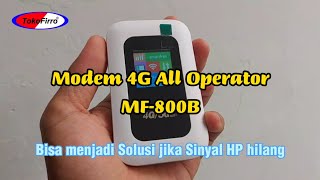 Modem 4G All Operator MF800B [upl. by Arretak568]