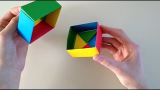 DIY  Origami Schachtel [upl. by Liggitt]