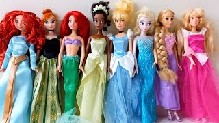 Disney Princess Doll Makeover  DIY Miniature Ideas for Barbie  Wig Dress Faceup and More DIY [upl. by Scoville]