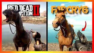 RDR2 vs FAR CRY 6  Ultimate FaceOff 🔥 [upl. by Barolet349]