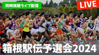 【同時視聴ライブ】箱根駅伝予選会を一緒に楽しもう！ [upl. by Roxanne]