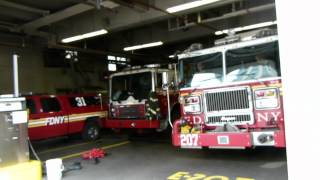 FDNY Engine 207 responds to a CO call [upl. by Llij190]