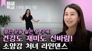 EBS평생학교 1강 카우보이들의 춤 라인 댄스│윤은희의 난생처음 라인 댄스 [upl. by Anaele25]