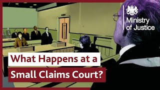 What Happens at Small Claims Court Making a Court Claim for Money [upl. by Anastasie]