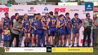 PFNL Elphinstone Mechanical Services Reserves Grand Final  Rockingham Rams v South Mandurah Falcons [upl. by Mateusz]