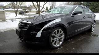 I bought SALVAGE car from Copart Cadillac ATS [upl. by Gaul]