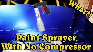 Using The Preval Paint Sprayer System [upl. by Ithnan335]