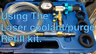 How to use a coolant vacuum refill tool Eliminate cooling system airlocks [upl. by Jacqui]